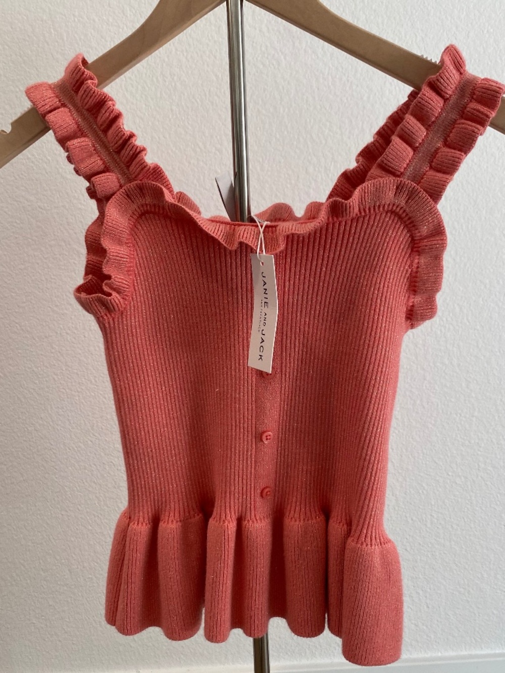 Janie and Jack Rose Knit Top - NWT